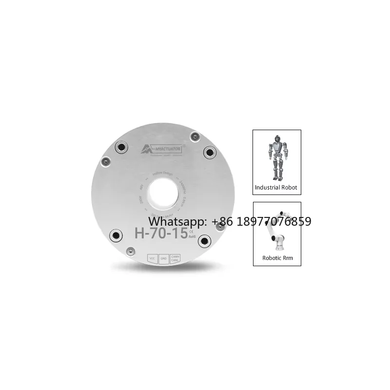 Myactuator New H-7015 Hollow Torque Servo Motor High Precision Gimbal Brushless Motor DD Motor Large Hollow Built-in Driver