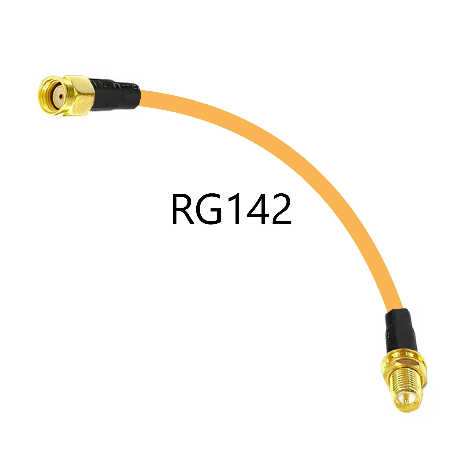 Extensión de enrutador Wifi RP SMA macho a hembra inversa, adaptador de Cable Pigtail RG316 RG174 RG178 RG58 RG142