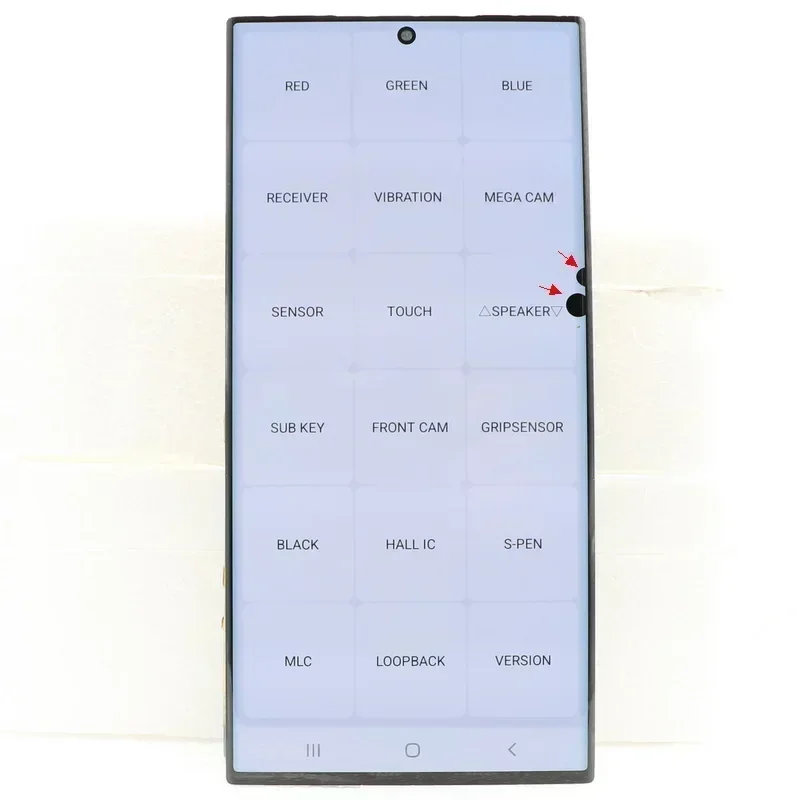 AMOLED LCD Touch Screen Digitizer, Display with Defects, Samsung Galaxy S23 Ultra 5G LCD, S918, S918B, S918U ,S918F