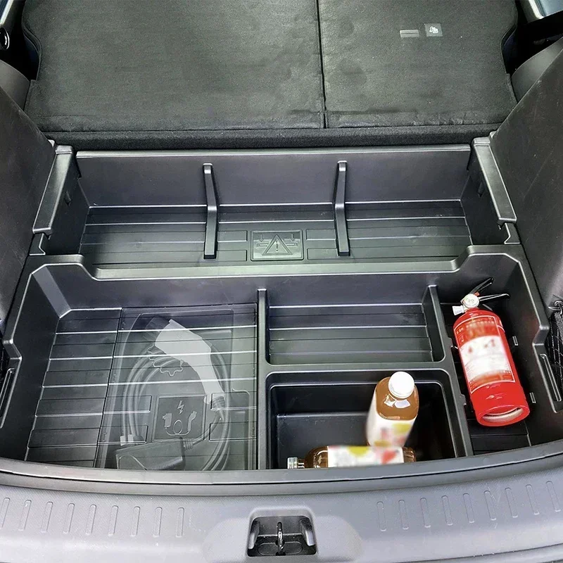 For BYD Atto3 EV Car Trunk Organizer Box Yuan Plus Accessories SUV Expand Storage Box Customized Large Capacity Spare Gap Filler