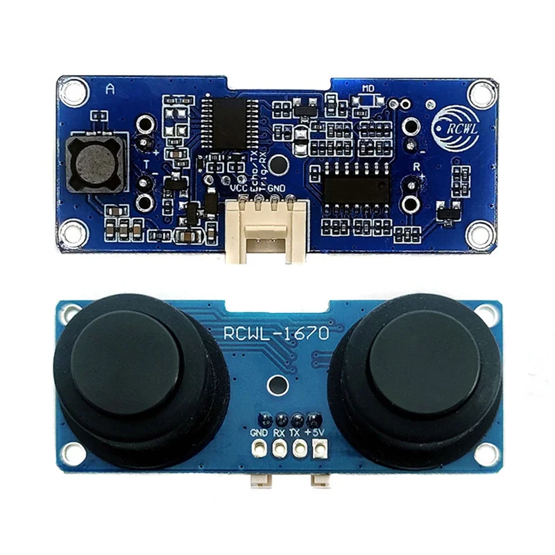 FEDI-2Pcs RCWL-1670 Waterproof Transceiver Split Ultrasonic Ranging Module 2Cm-400Cm Distance For Water Level Measurement