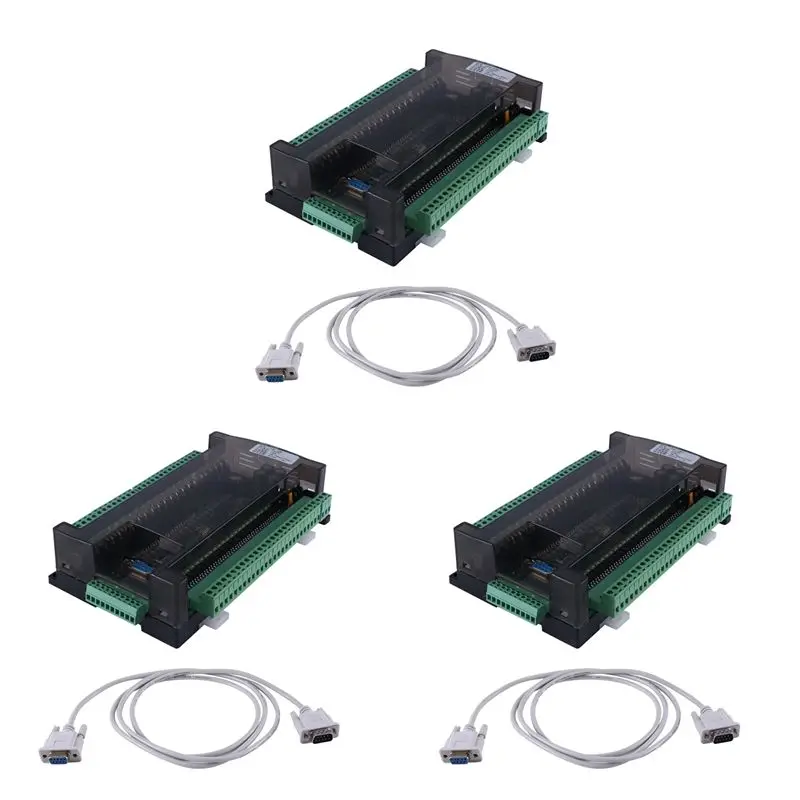 ABLQ 3X LE3U FX3U 48MT RS485 RTC(Real Time Clock)24 Input 24 Transistor Output 6 Analog Input 2 Analog Output Plc Controller