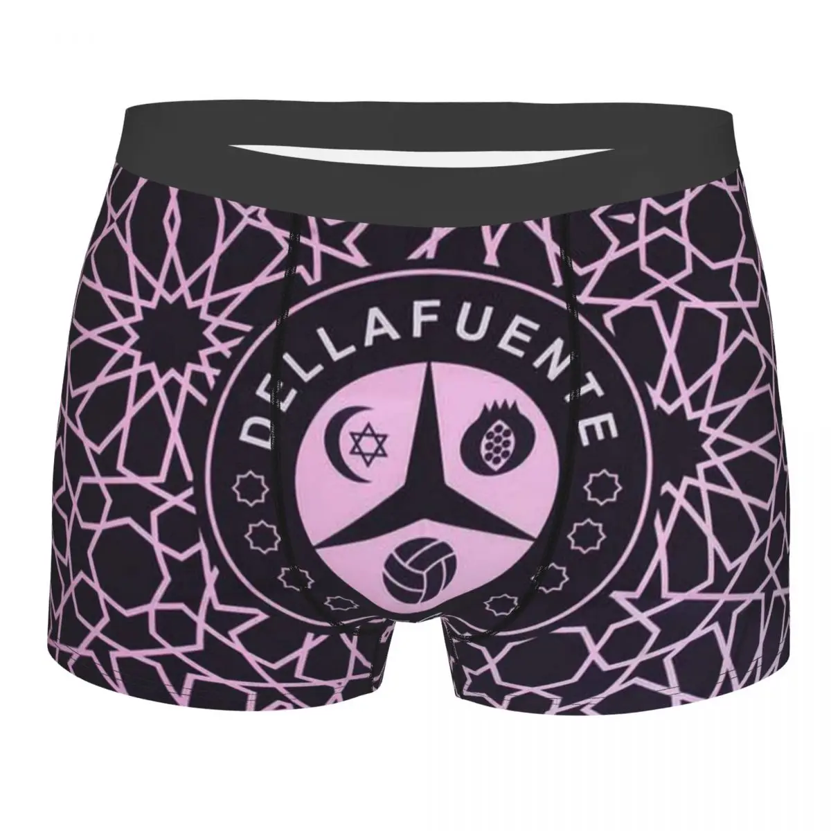 Male Fashion Spanish Rapper Dellafuente Underwear Singer Songwriter   Boxer Briefs Breathable Shorts Panties Underpants