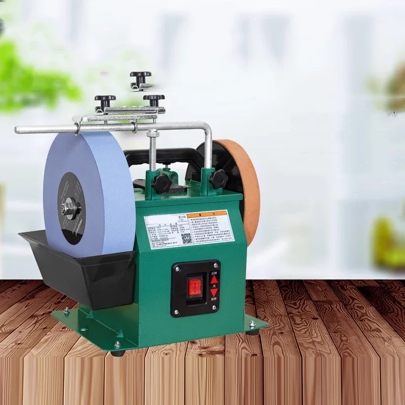 Water-Cooled Knife Grinder Low-Speed Grinder Polishing Machine Multi-Purpose Low-Noise Desktop Knife Grinder