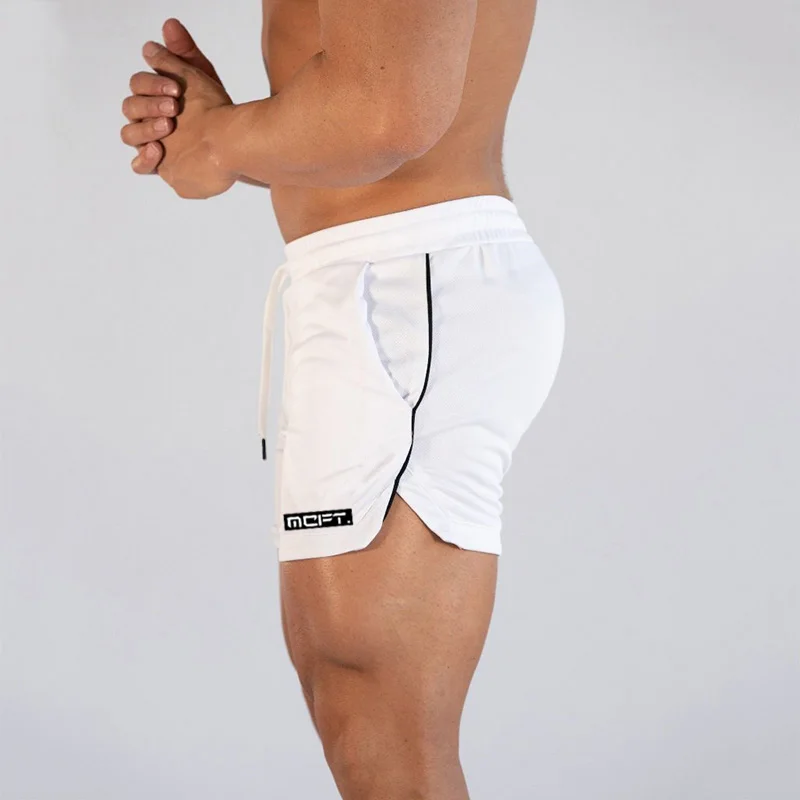 Summer Men Quick-drying Running Fitness Shorts Sweat-absorbent Breathable Beach Surfing Casual Training Sportswear Pumping iron 2