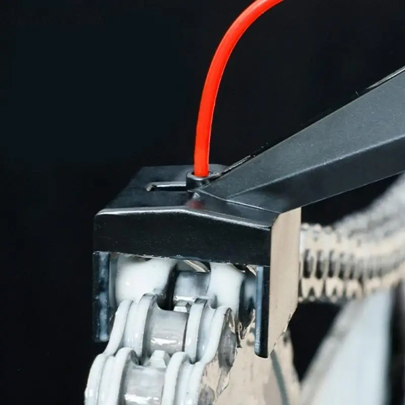 

57BA Ergonomic Motorcycle Chain Care Tool Motorcycle Chain Cleaner & Oiler Tool Ensure Long Lasting Performances & Comfort