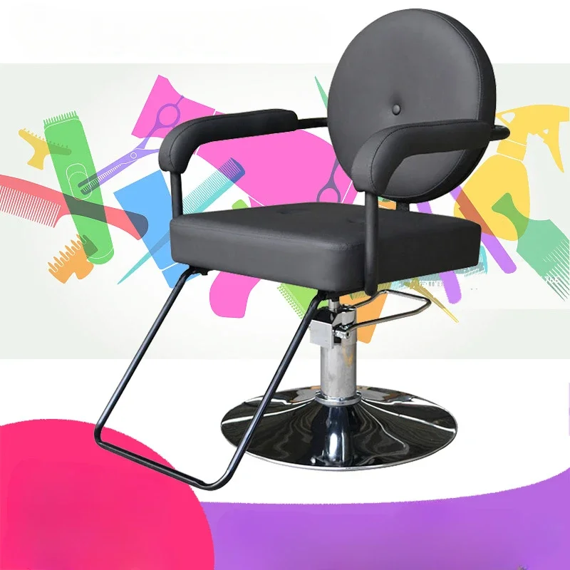 

Swivel Barber Chair Professional Barbershop Manicure Pedicure Chair Esthetician Lounge Cadeira De Estetica Barbershop Furniture