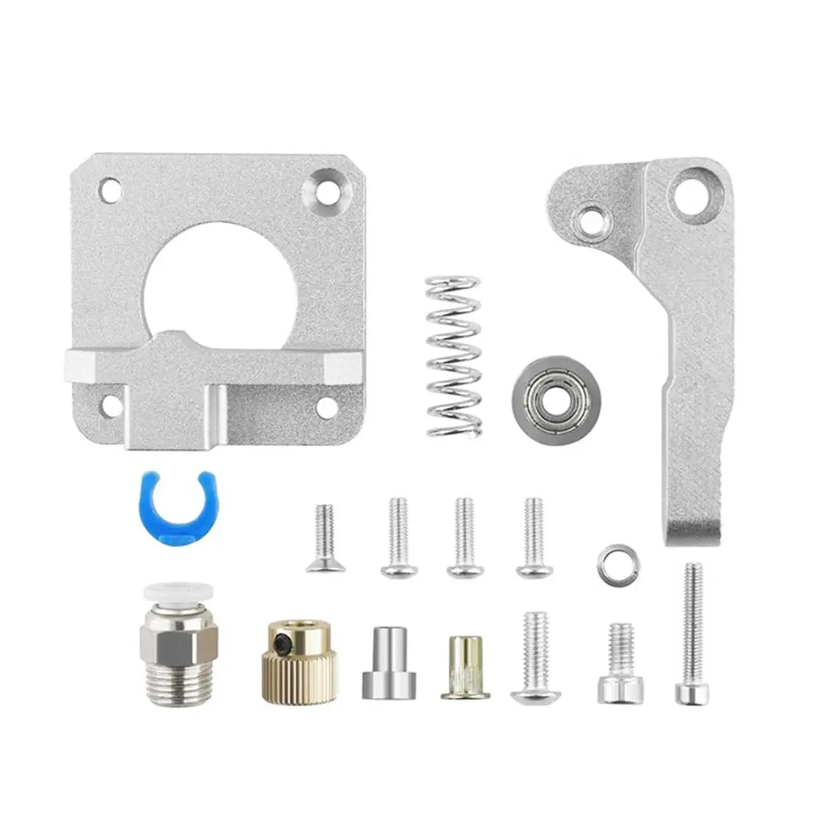 3D Printer Upgraded Aluminum MK8 Extruder Drive Feed Kit for 3/3 Pro/3 V2, 5/5 Pro/5 Plus, -10/10S