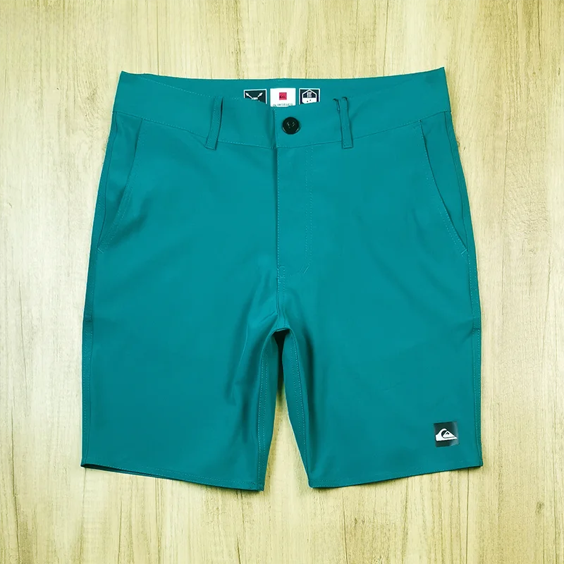 Quiksilver Plones cortos informs de verano para hombre, bañadores de secado rápido, chanclas, ropa de playa de manga c...