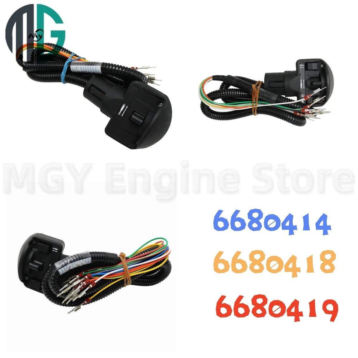 

For Bobcat 6680418 6680414 6680419 Right $ Left Auxiliary Four Switch Handle 653 751 753 763 773 863 864 873 963 S130 S150 S160