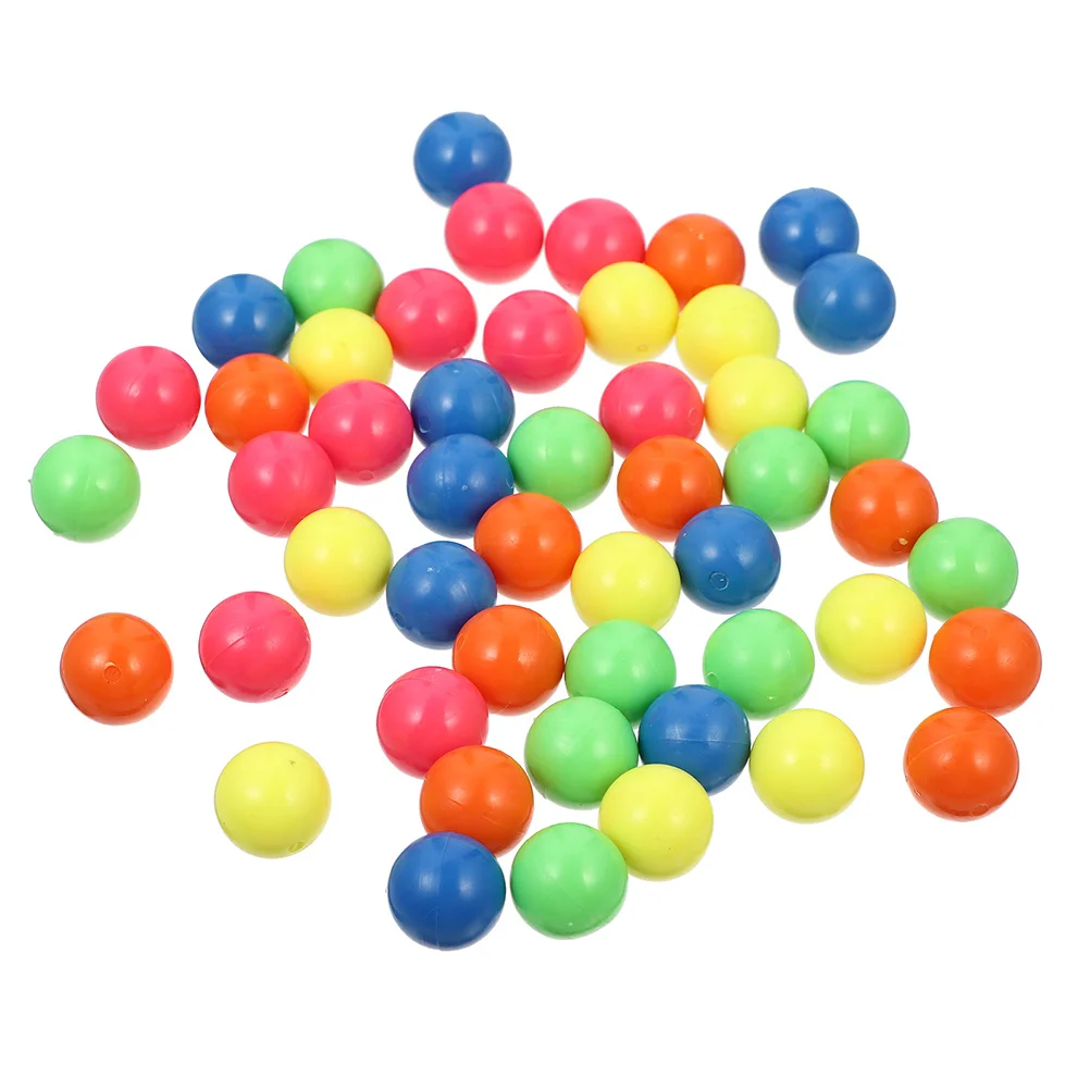 100 pçs bolas de contagem de plástico crianças matemática para reconhecimento de cor mão olho coordenação crianças probabilidade bola playtime