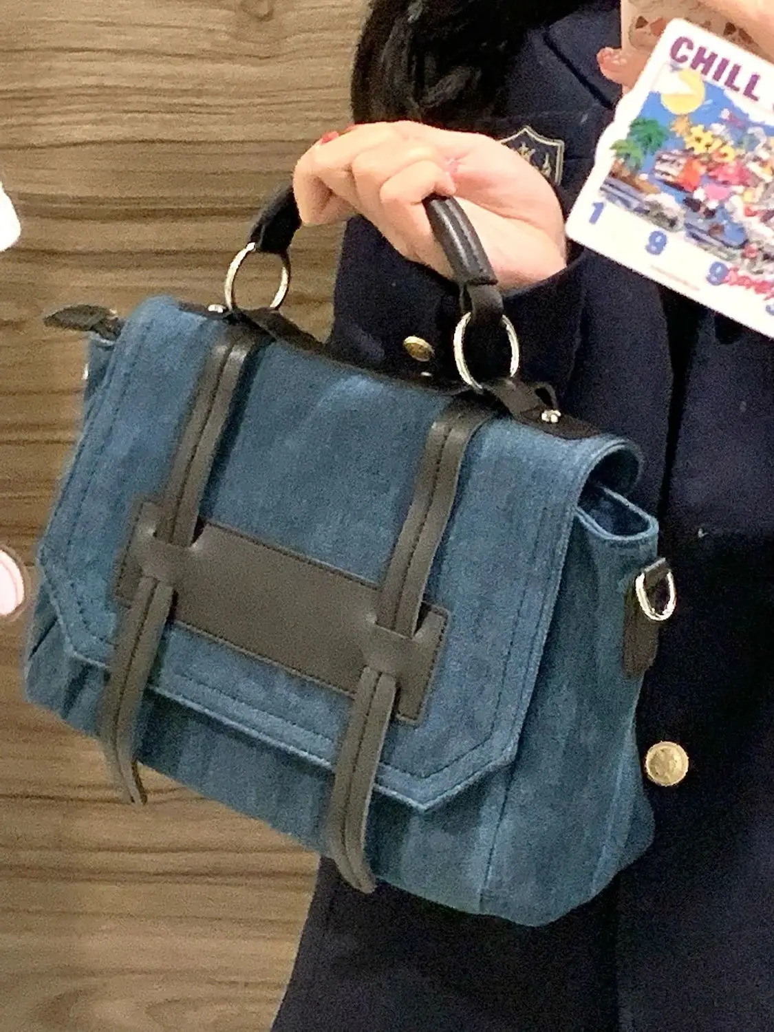 JIAERDI Denim Messenger Bag Women Vintage Handle Chic Large Capacity Casual Crossbody Bags Female Harajuku Blue Briefcase Ladies