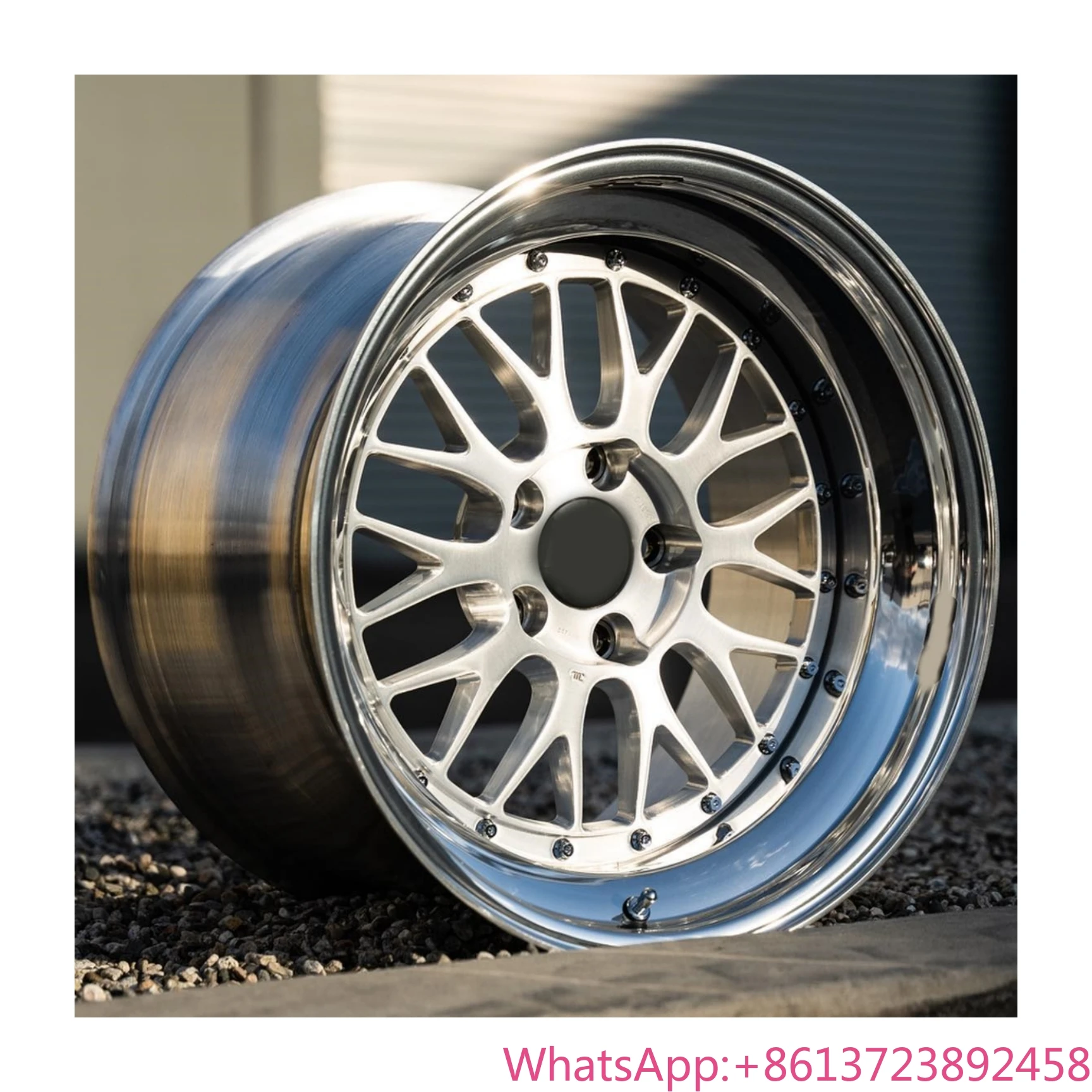 

BK 3 шт. Изготовленное на заказ двухступенчатое колесо LM 5x112 114,3 20 болтов Кованое колесо 16 17 18 19 дюймов для Benz BMW Audi supra corvette Wheel