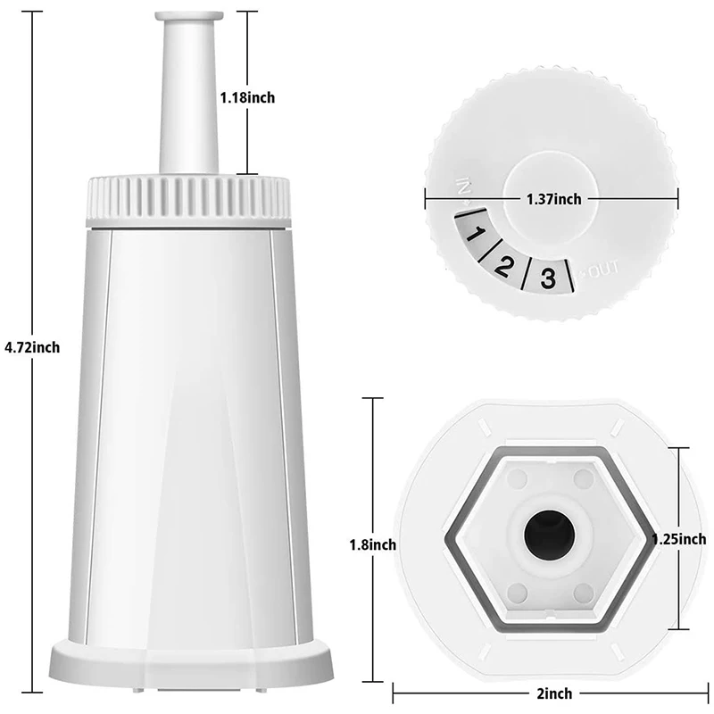 Coffee Machine Water Filter Is Compatible With Breville Sage Oracle, Barista Bambino Sage BES008 Espresso Machines Accessories