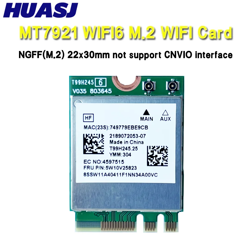 ThinkPad Tarjeta WiFi inalámbrica WLAN M.2 compatible con portátiles - imagen 4