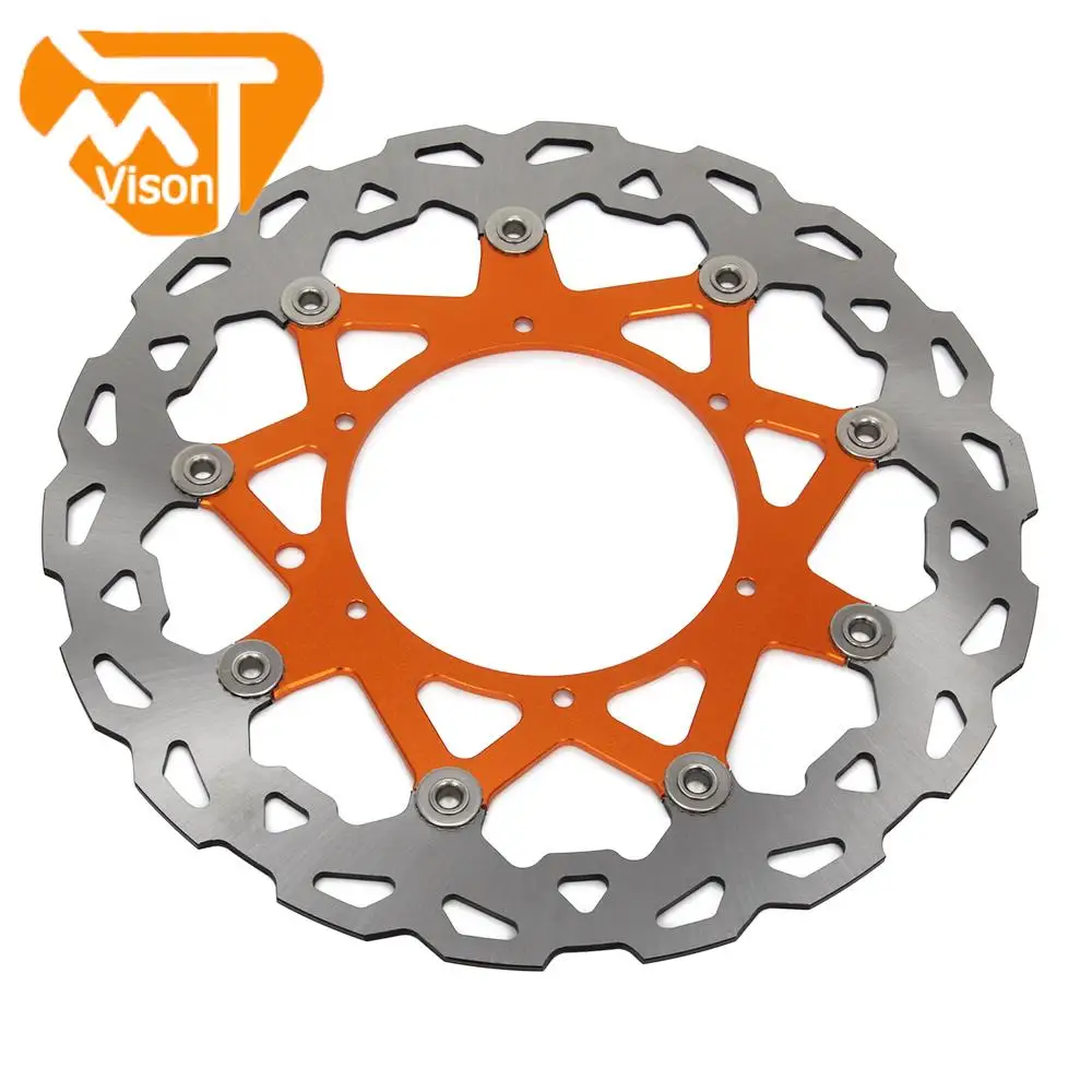 CNC 320MM Motorcycle Front Floating Brake Disc & Bracket For KTM MX520 SX520 XCG525 XCW525 EXC525 MXC525 SX525 XC525 EXR530R