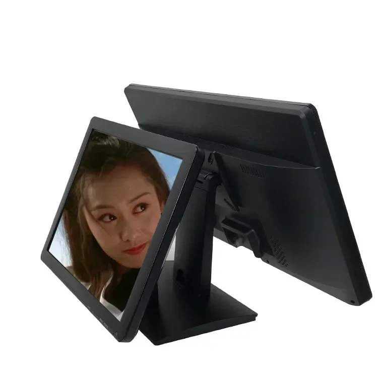 

21.5 inch double side monitr desktop 10 point capacitive touch screen monior for POS