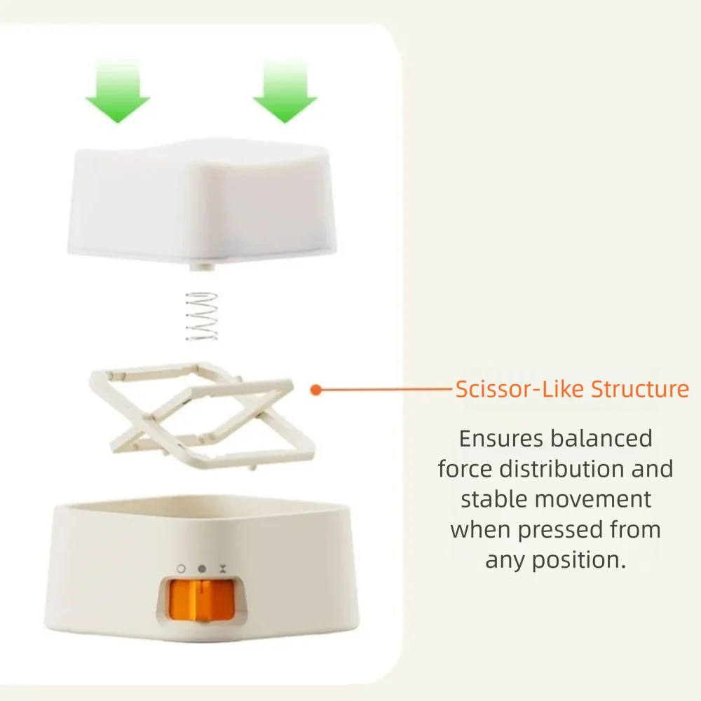 Adjustable Keyboard Click Style Light Magnetic Attraction Portable LED Touch Night Lamp With Stickers Ornament