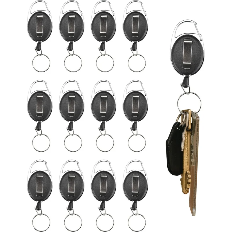 pacote-com-12-clipes-retrateis-para-cinto-chaveiro-e-suporte-para-cracha-de-identificacao