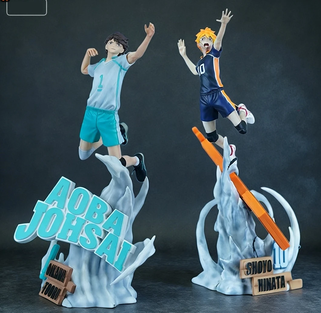 

Action Figures 36cm Haikyuu!! Hinata Shoyo Oikawa Tooru PVC material PVC Action Figure Gift Collectible Model Toys Kid DOll
