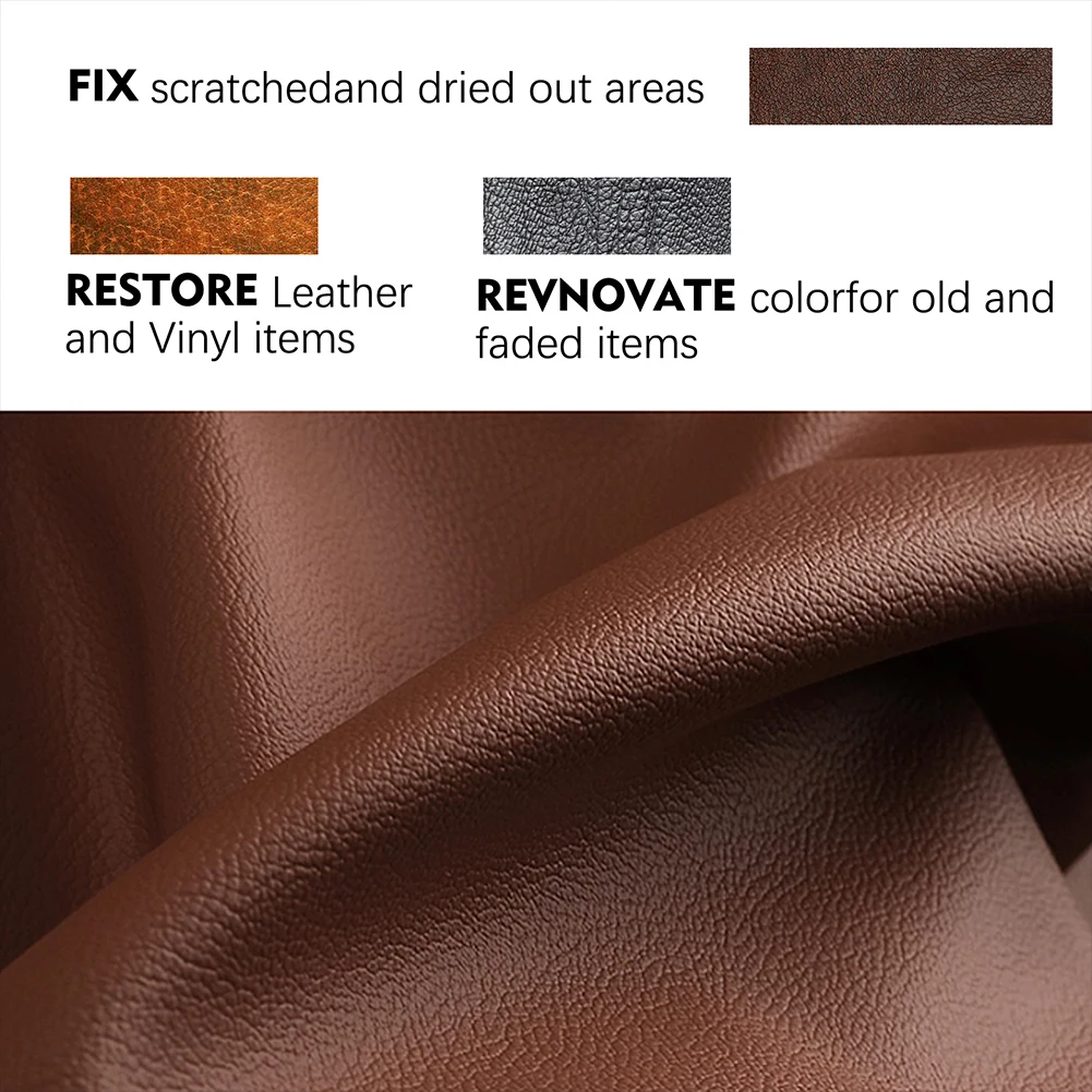 Leather Recoloring Balm Leather Scratch Repair Balm Leather Restorer for Couches Car Seats for Couches Furniture Leather Shoes