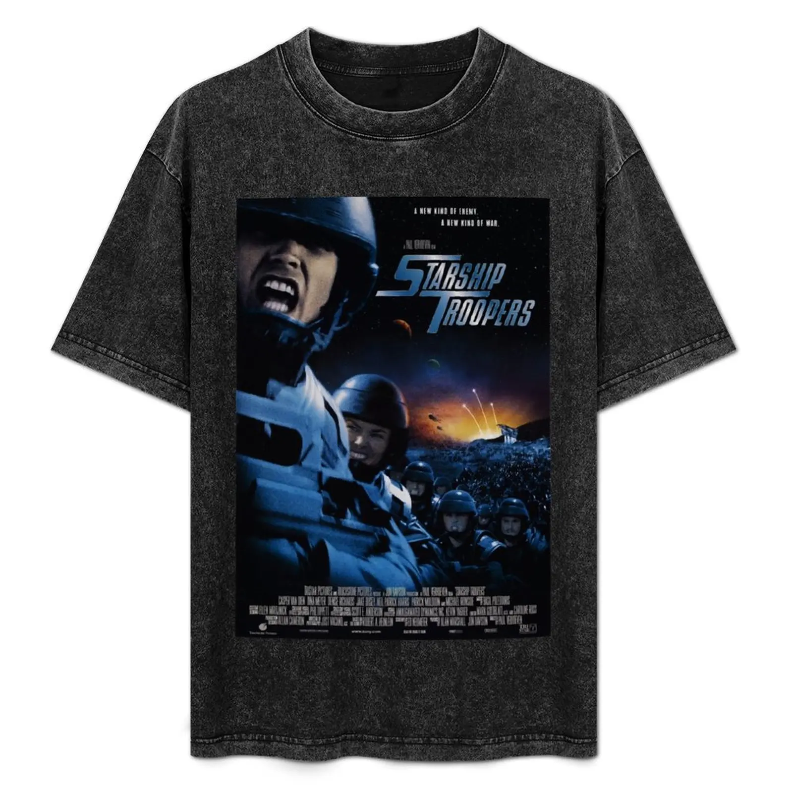 

Starship Troopers Poster T-Shirt graphic t shirt vintage rapper graphic tees custom shirt t shirts men