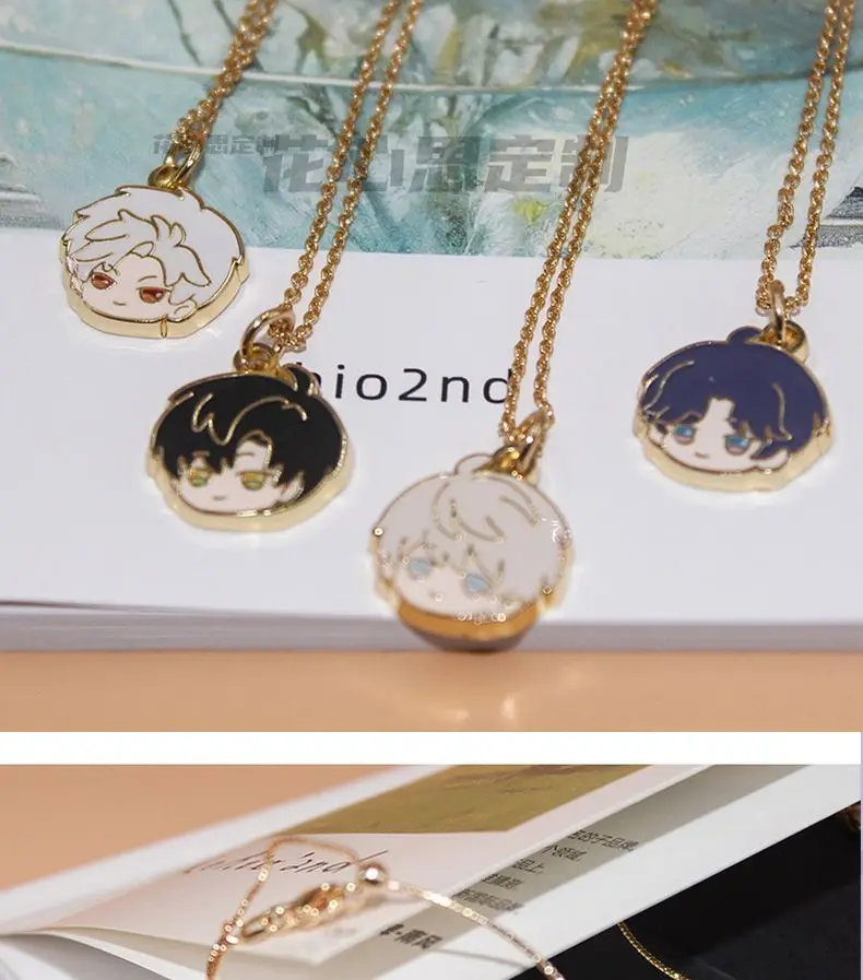 Anime Love and Deepspace Zayne Rafayel  Sylus Xavier Bracelet Necklace, Fashion Jewelry Accessories, Cosplay Party Gifts