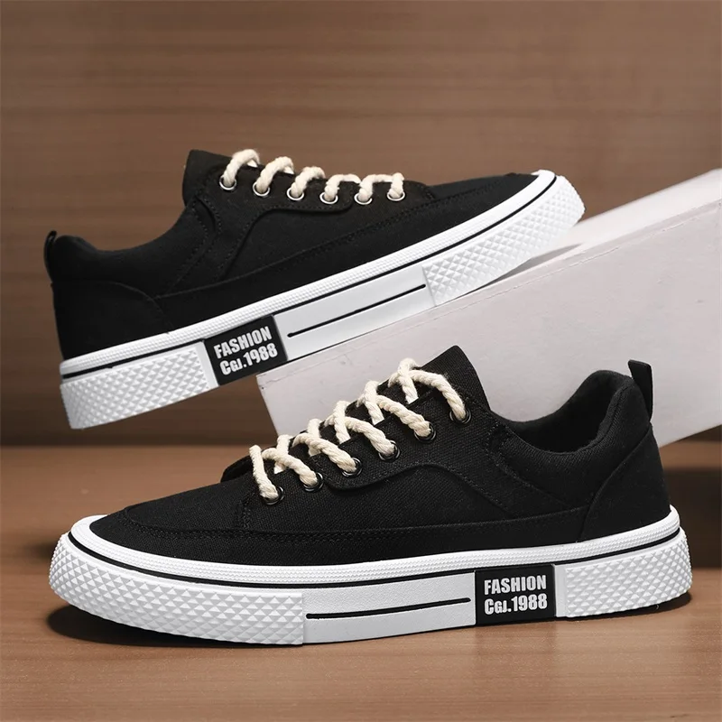 

New Fashionable Men's Sports Sneakers Trendy Student Casual Shoes Korean Style Large Size Men's Shoes Zapatos Altos Hombre