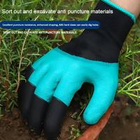 Garden claw gloves for planting, stabbing, waterproofing, weeding, digging, gardening, anti-skid, wear-resistant gloves