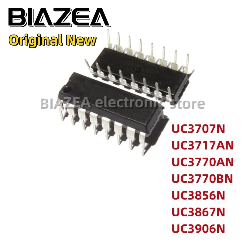 1piece UC3707N UC3717AN UC3770AN UC3770BN UC3856N UC3867N UC3906N DIP-16