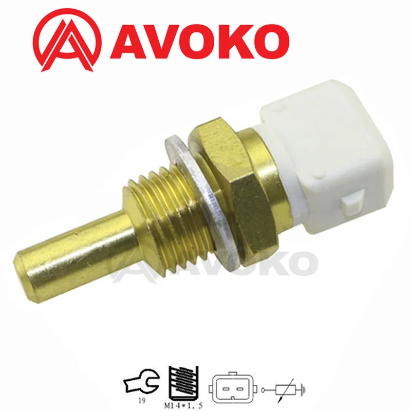 Engine Coolant Water Temperature Sensor For Audi 100 200 80 90 4000 A6 Coupe V8 S6 A8 035919369M