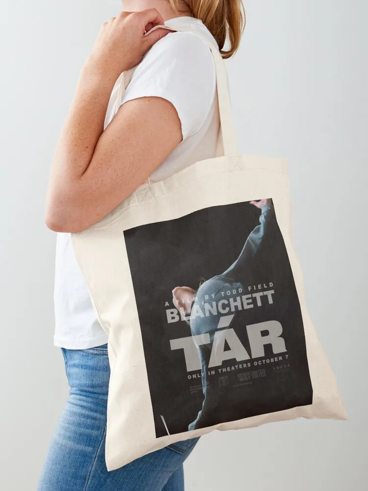 

TáR Movie Poster Cate Blanchett Tote Bag Customizable tote bag Handbags women Cloth bags Shopper handbag