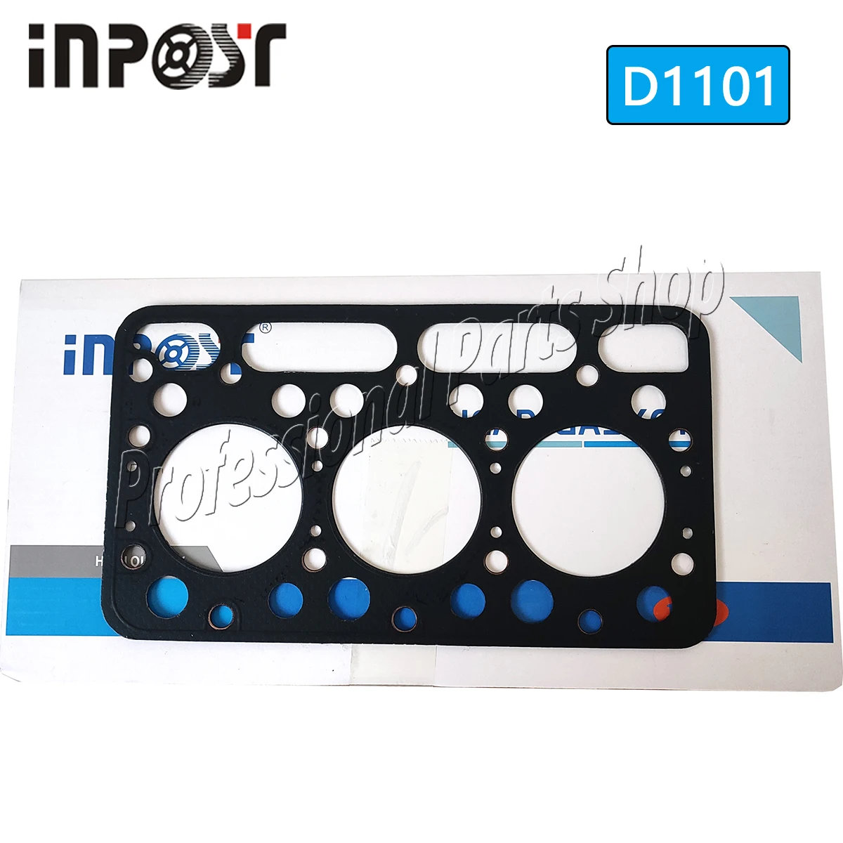 D1101 Cylinder Head Gasket D1100 D1101 D1102 For Kubota L2000 L245 L225 L2050DT L235DT (Graphite)