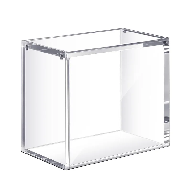 Magnetische Acryl-Vitrine für TCG-Booster-Box – stapelbar, 4 mm dick, klare Aufbewahrung mit sicherem Verschluss