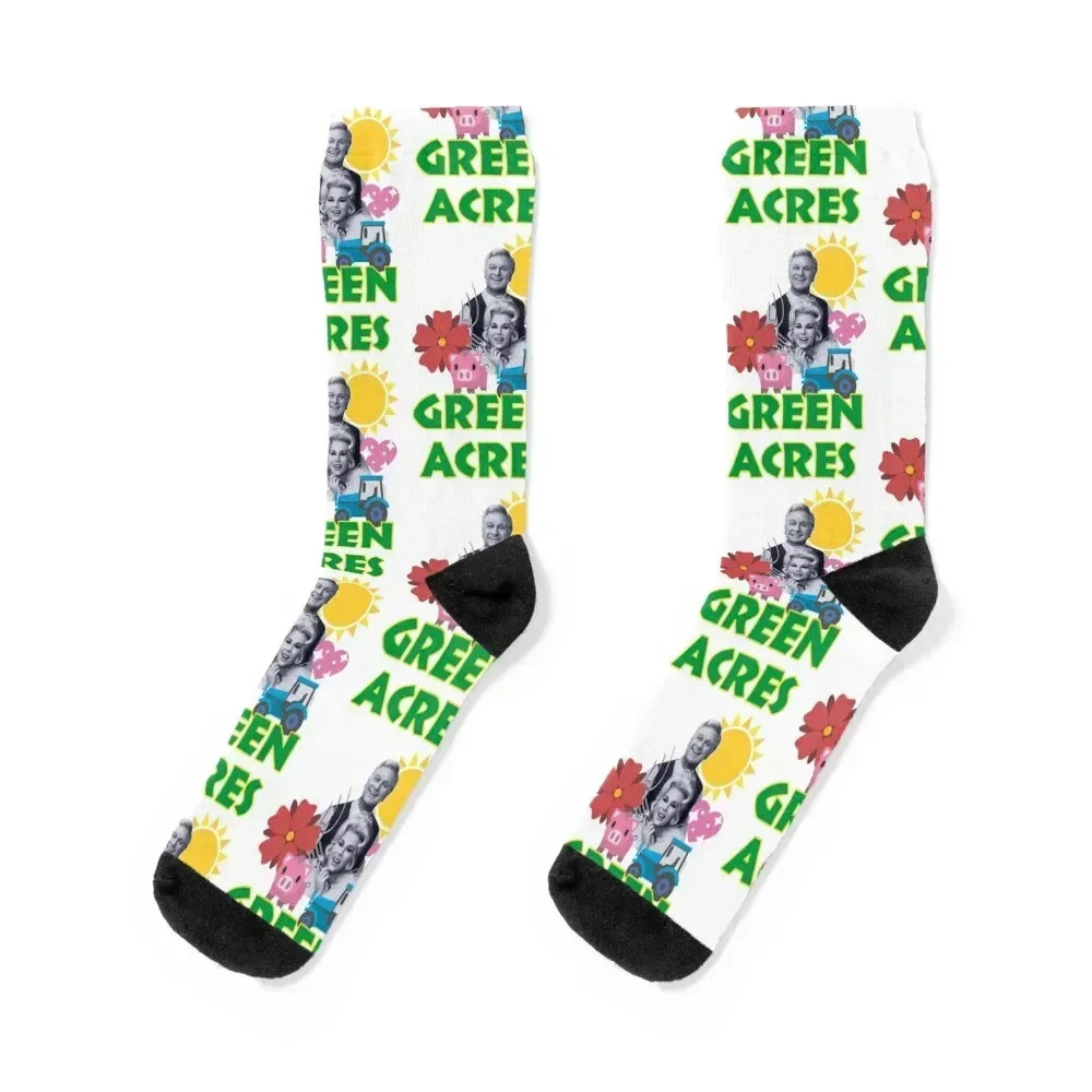 

Welcome to Green Acres on Oliver and Lisa Douglas' farm in Hooterville, funny sitcom Socks Christmas Men's Socks Women's