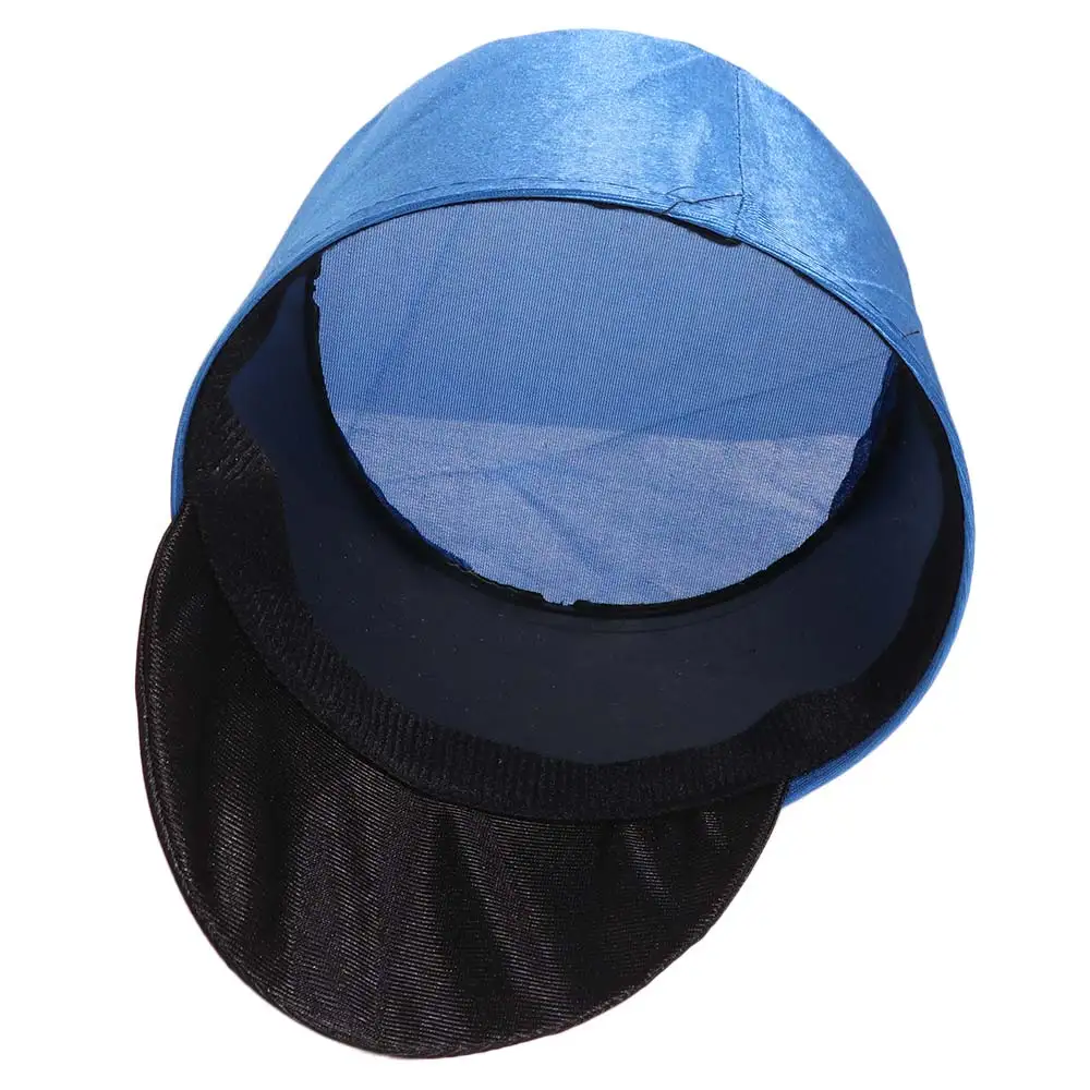 Hat-nutcrackers Marching Band Hat Gold Trim Strips Skin-friendly Drum Major Master Hats Photography Cosplay Show Soldier Top Cap
