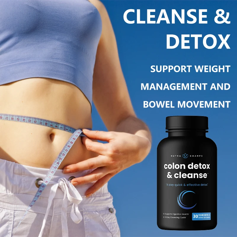 Colon Cleansing Detoxifier - Maintains Stomach Acid Balance, Promotes Intestinal Health, Helps Burn Fat and Relieves Bloating