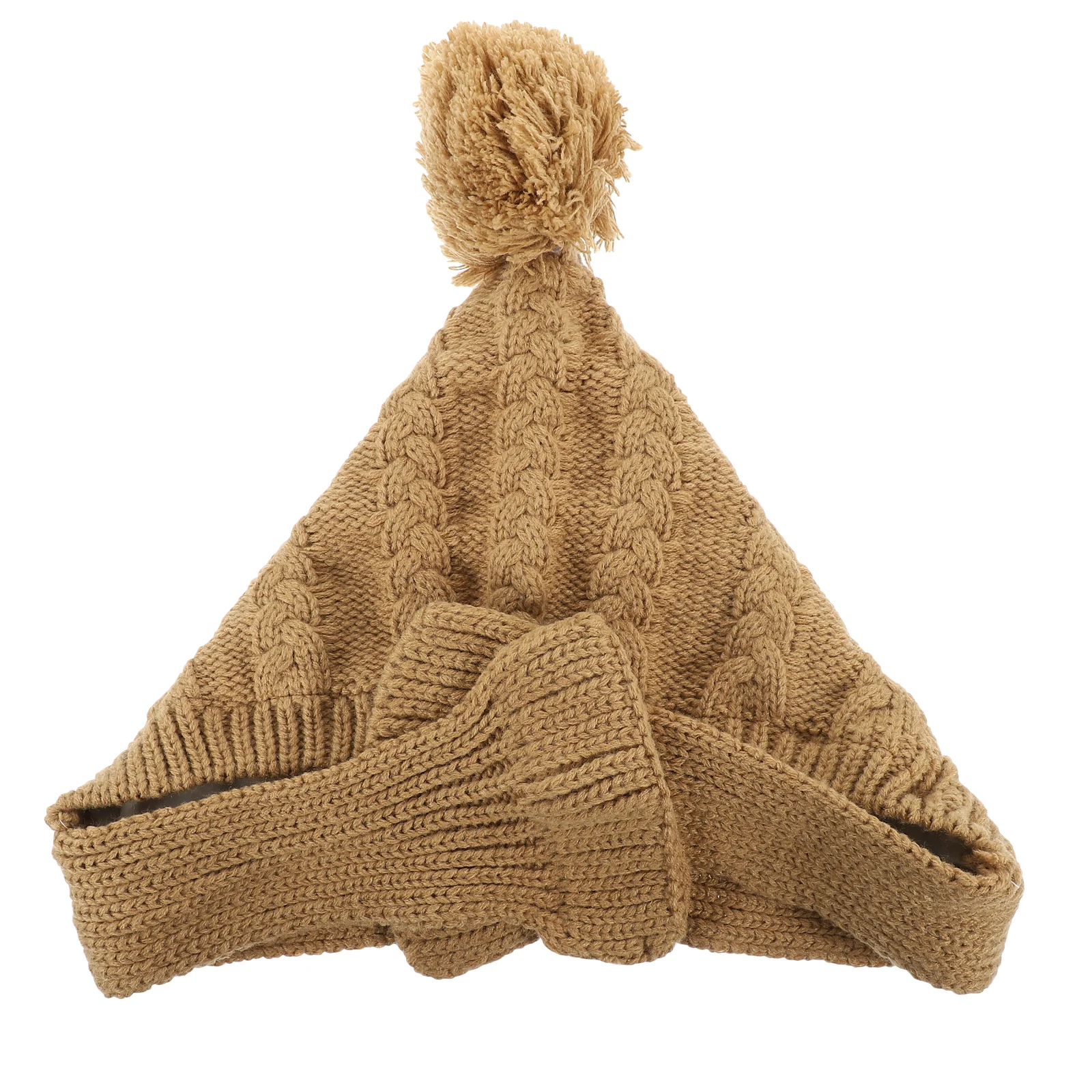 

Dog Hat Scarf Set Knitted Warm Cap Adjustable For Small Dogs Puppy Accessory Costume Headgear Winter Accessories For Dogs