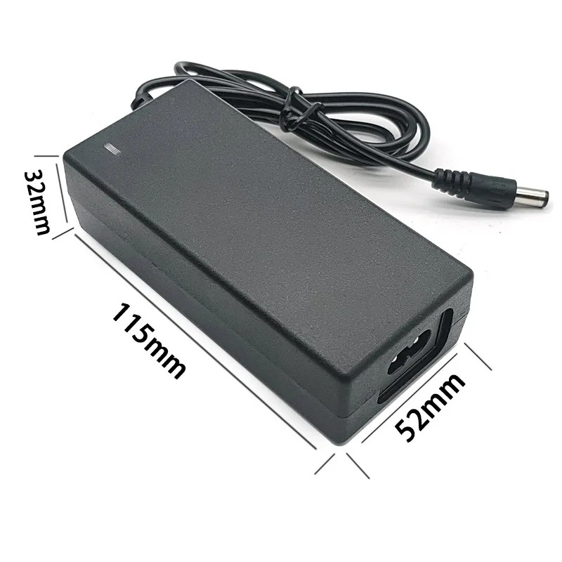 DC42V 2A Smart Charger DC 5.5X2.1mm For 10S Lithium Battery Group 36V 8AH 10AH 12AH 14AH With EU US Plug 110V 220V AC image 6
