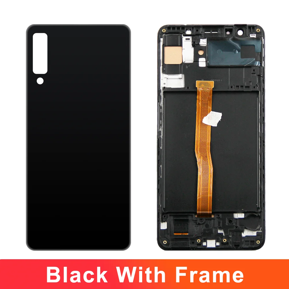 Tested A750 lcd For Samsung A7 2018 SM-A750F A750FN A750G A750F LCD Display Touch Screen Digitizer Assembly Replace