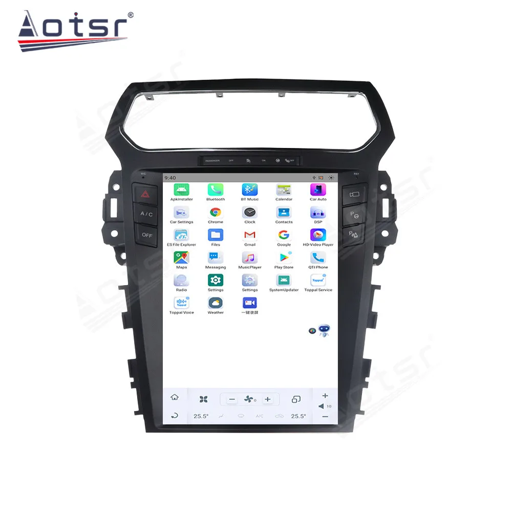 12.1'' Qualcomm 8 core For Ford Explorer 2010-2019 Car Radio Multimedia Player Android 11 Auto GPS Navi Wireless Carplay Head