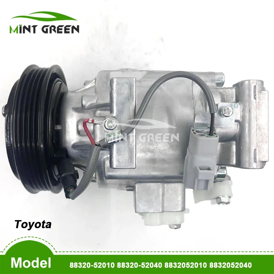 FreeShipping Conditioning Compressor For Toyota Yaris Verso 5SER09C 88310-52040 8831052040 88320-52010 88320-52040 8832052010