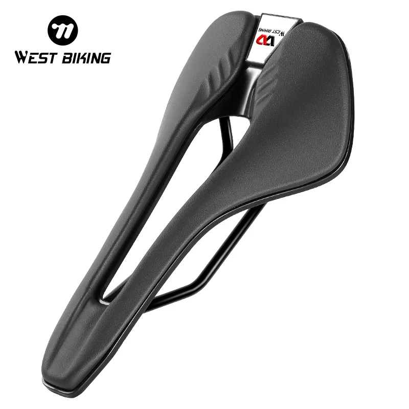 

WEST BIKING Road Bike Saddle Ultralight VTT Racing Seat Wave Road Bicycle Saddle For Men Soft Comfortable MTB Cycling Accessorie