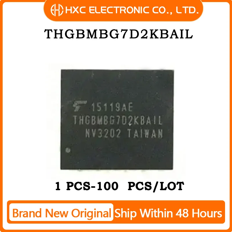 1PCS/5PCS/10PCS/50PCS THGBMBG7D2KBAIL Brand New Original IC Chip