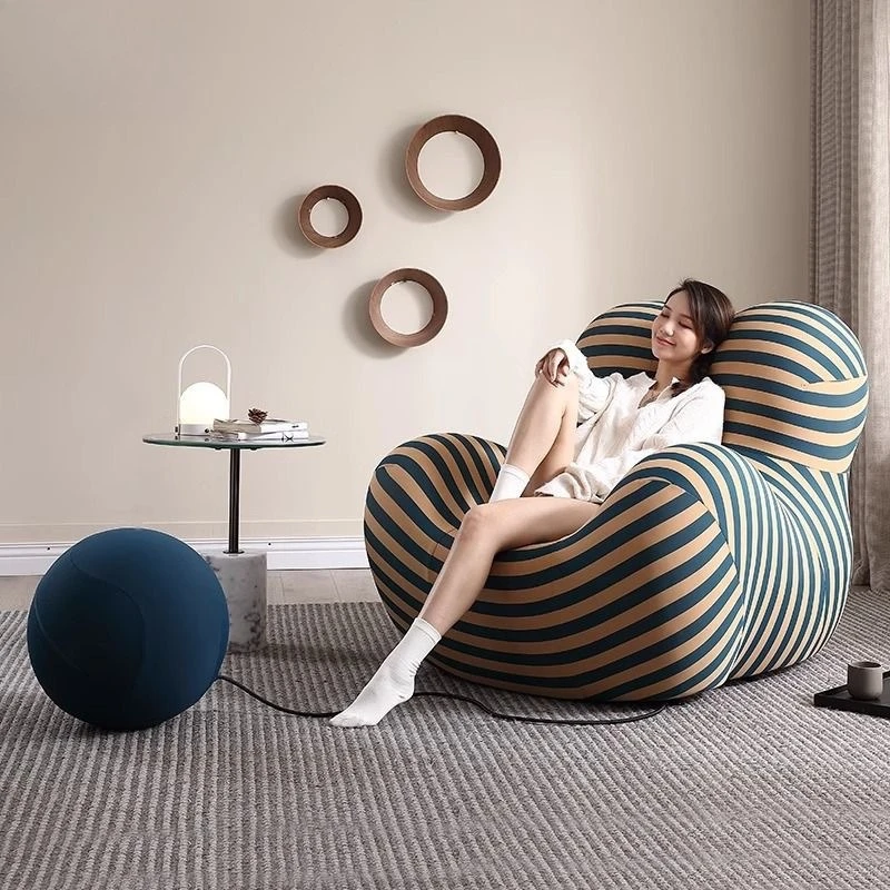 

Italian Internet celebrity compression mother's arms leisure lazy single sofa living room balcony bedroom lazy sofa