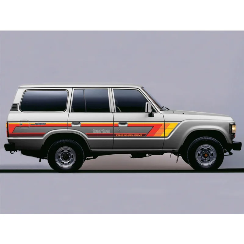 

Car Vinyl Stickers FOR Toyota Toyota Land Cruiser Lc60 body appearance customized fashion modification decal accessories