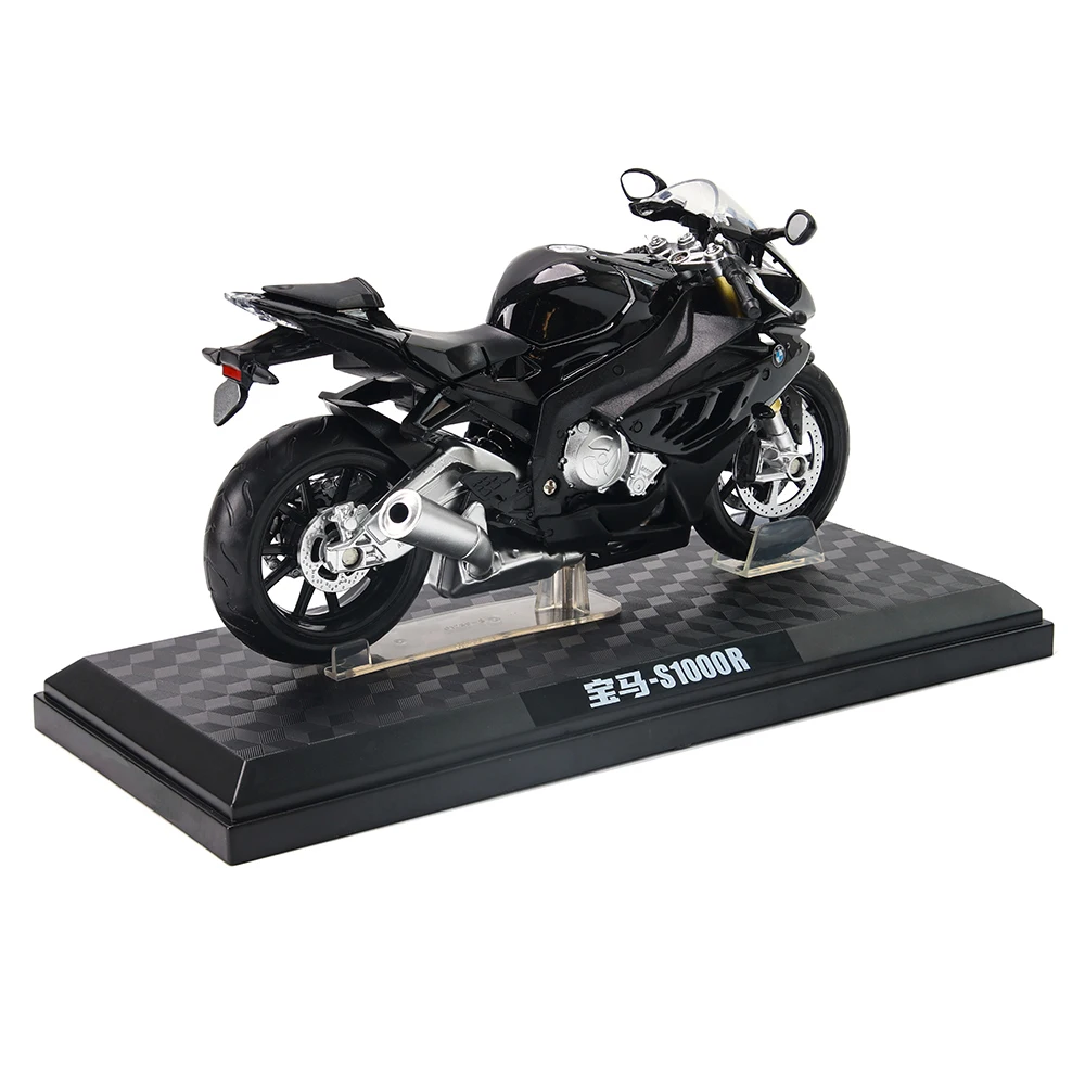 MSZ CCA 1:12 BMW S1000 RR Classic Motorcycle Model Alloy Car Model Toy Car Casting Collection Toy Gift Christmas Gift