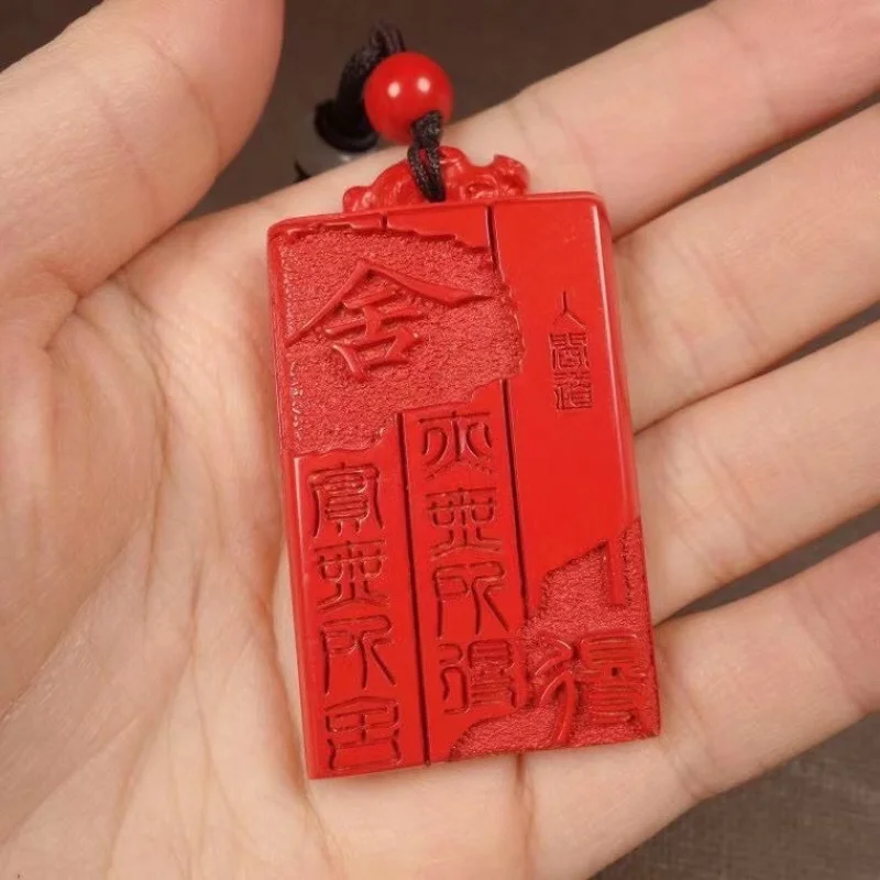 Willing to Lucky Seal Men's Pendant with Authentication Certificate