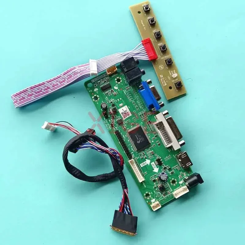 

DIY комплект для HT140WXB-100/101/501/601 LVDS 40-контактная матрица для ноутбука DVI VGA 14 "1366x768, HDMI-совместимый контроллер, плата драйвера