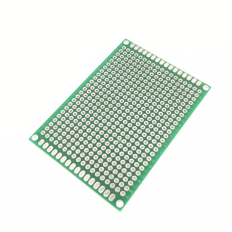 10pcs/lot 5*7CM Green Board Double Side Tin Sprayed Universal Board Test Board